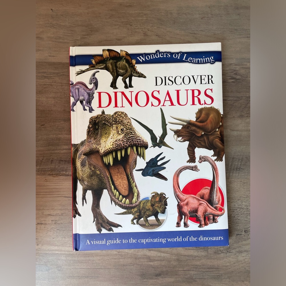 Wonders of Learning - Discover Dinosaurs Book